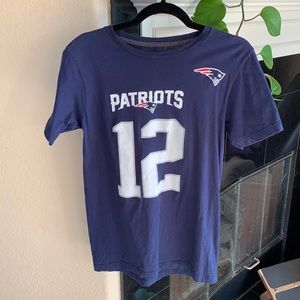Patriot’s Tom Brady Cotton T-Shirt - Small